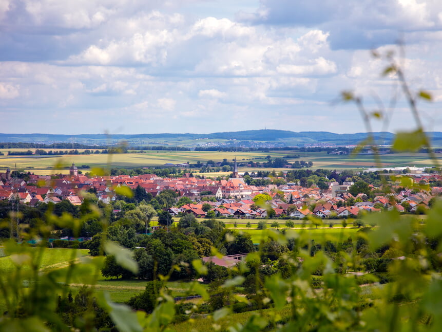 Panoramaansicht von Bönnigheim